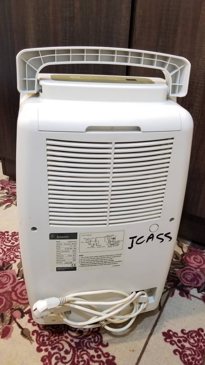 General Electric GE Dehumidifier USA - 16L 1