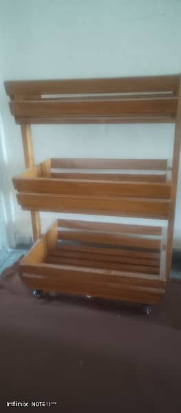 multipurpose wooden trolley for sale 03335877493 3