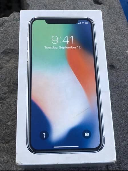 iPhone X 64 gb Pta approved with box 6