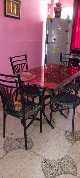 Dining Table with 4 chair 1