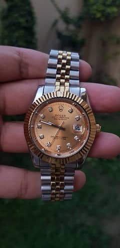 Rolex Two tone Date Just up for sale 0