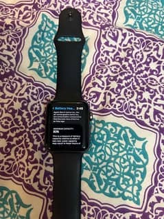 Apple Watch Series 3 42mm Space Gray Aluminum with Black SportBand