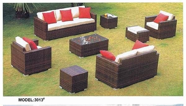 rattan dining table/5 seater dining/chairs/center tables/outdoor chair 13