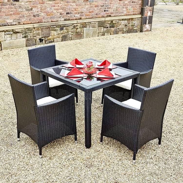 rattan dining table/5 seater dining/chairs/center tables/outdoor chair 3