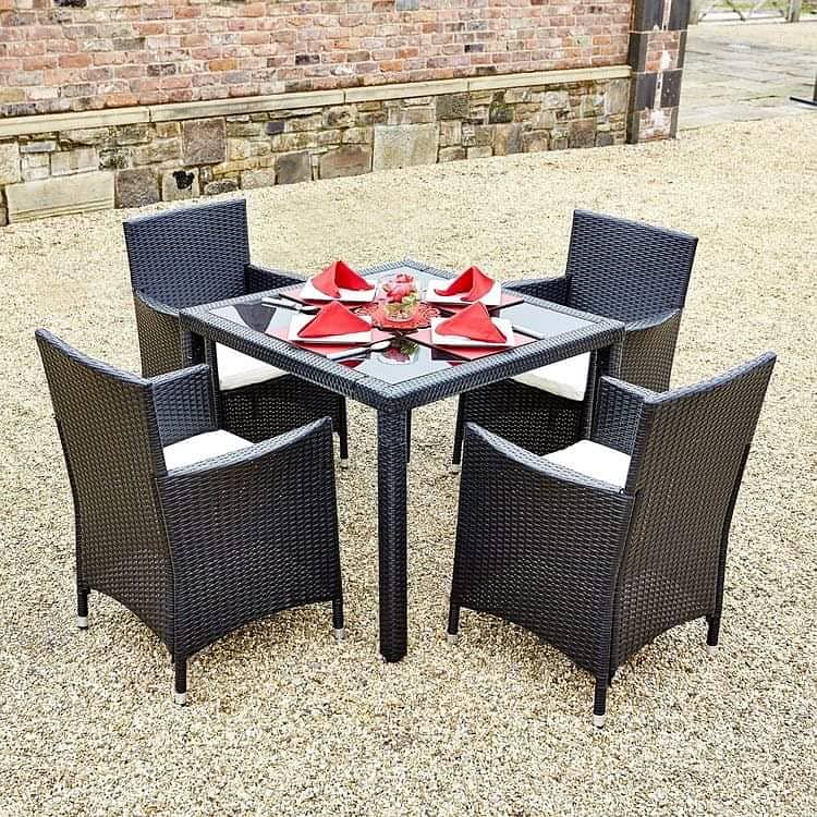 Patio Chairs, Outdoor Lawn garden Swimming Pool PVC plastic furniture 3