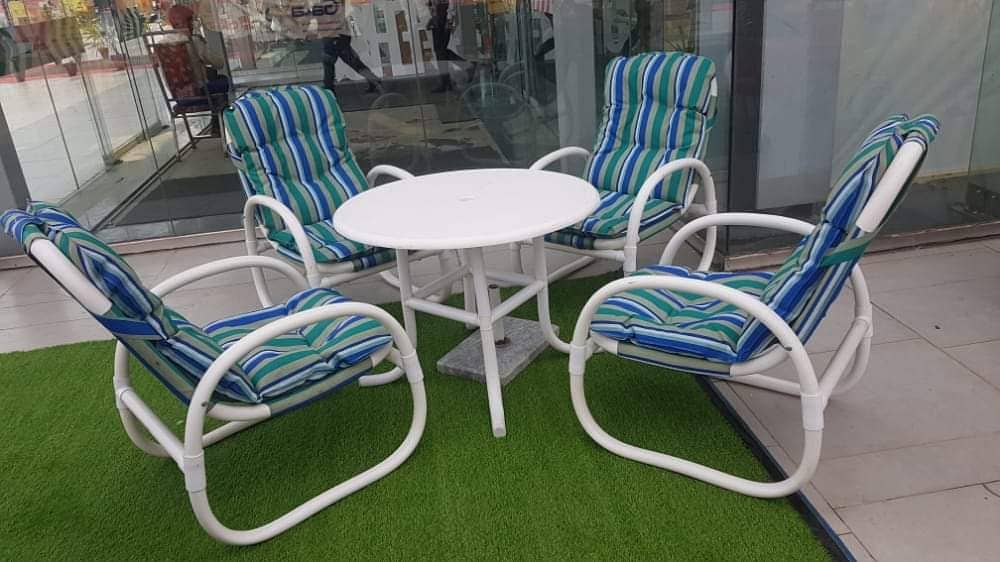 Patio Chairs, Outdoor Lawn garden Swimming Pool PVC plastic furniture 3