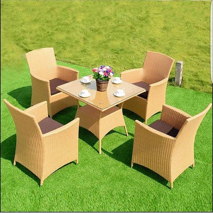 Patio Chairs, Outdoor Lawn garden Swimming Pool PVC plastic furniture 8