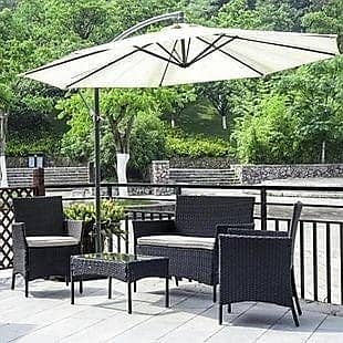 Park seating Lawn Benches, Patios outdoor Wooden Iron Frame Benches 5