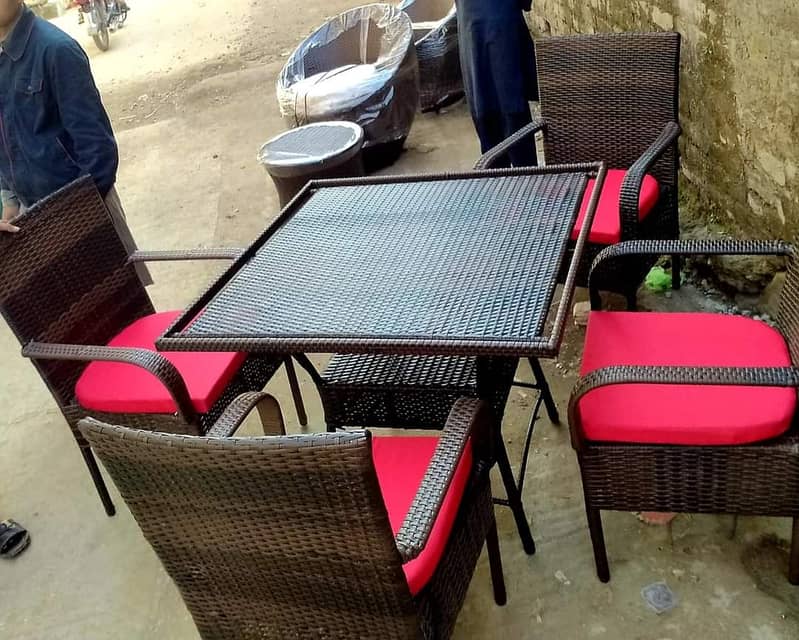 rattan dining table/5 seater dining/chairs/center tables/outdoor chair 5
