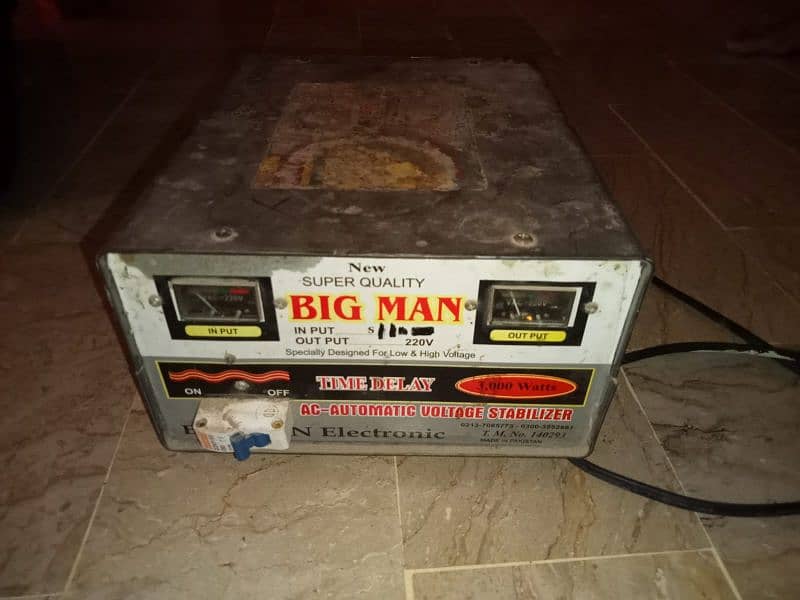 big man 3000 watts 0