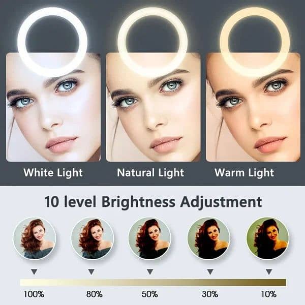 Beauty Live Ring Light Photography Mobile Selfie 8