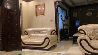 7 seater sofa set and two king chair for sale like new 0