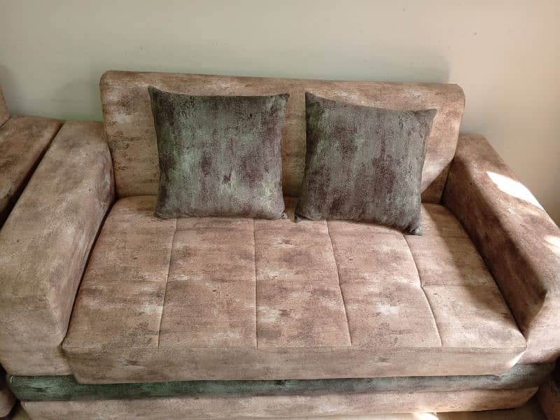 7 seater sofa in Turkish Velvet 1