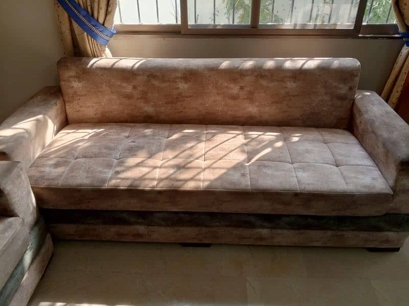 7 seater sofa in Turkish Velvet 5