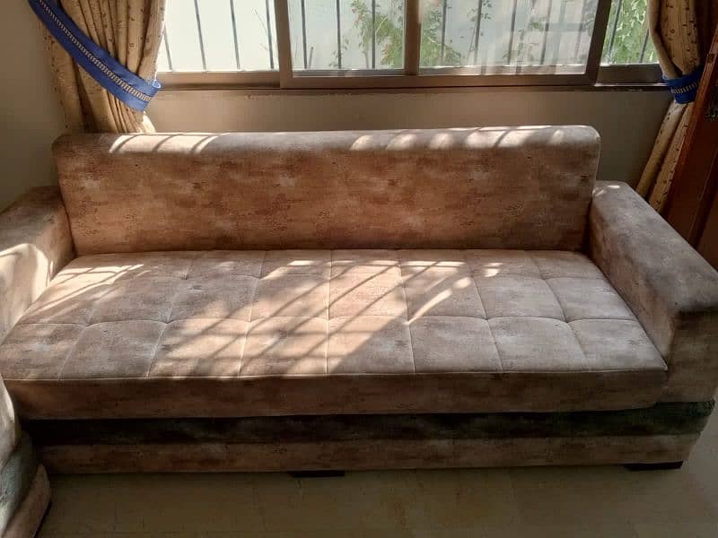 7 seater sofa in Turkish Velvet 6