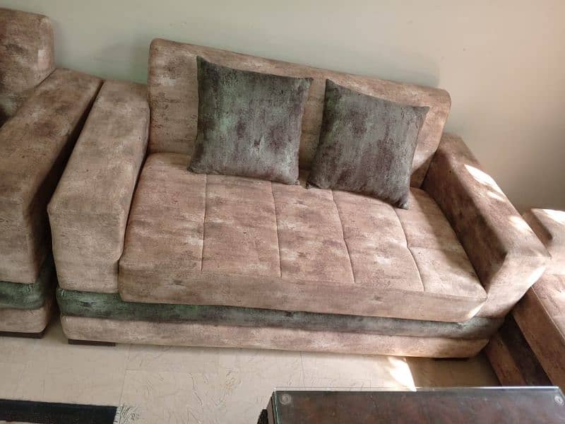 7 seater sofa in Turkish Velvet 15