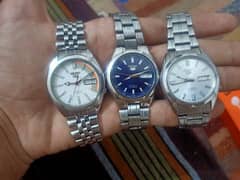 Seiko 5 watches for sale 10 by 10 condition