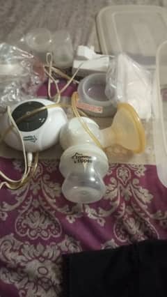 philips electric breast pump with free bottle warmer