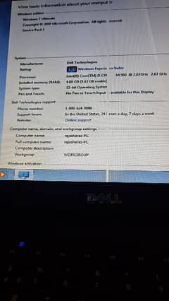 Dell laptop core i 5 0