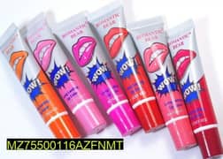 High pigmented Peel off Lip Gloss, pack of 6