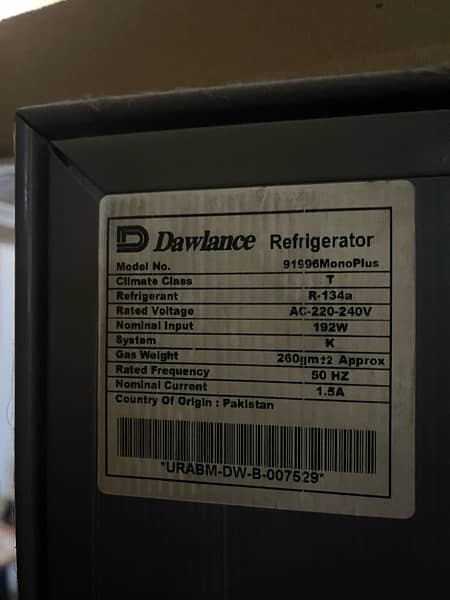 Dawlance Refrigerator 6
