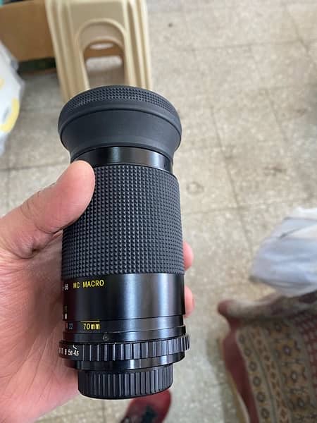 miranda lens made in japan 70-210mm 4.5-5.6 1