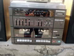 ingersoll Midi Stereo Trintable Cassette  deck Tape