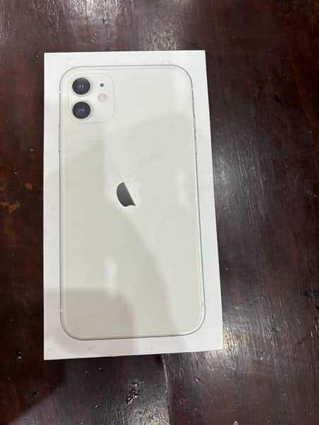 New iPhone 11, 128GB, PTA registered, battery life 100% 2