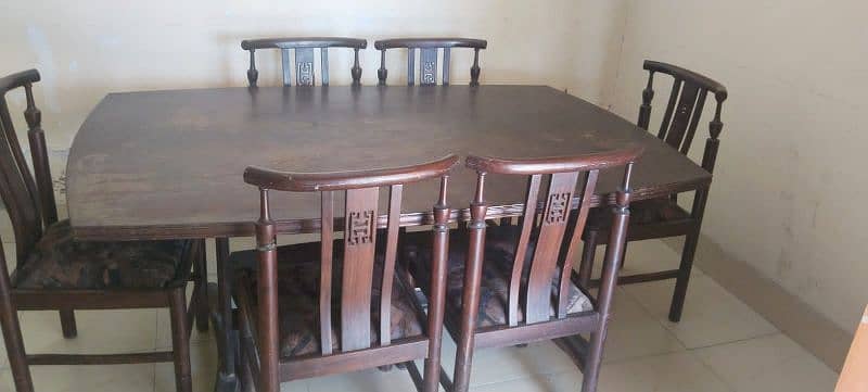 dinning table with chairs 1