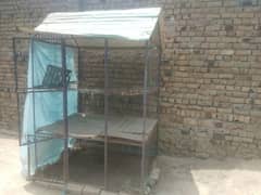 3 floor cage