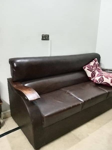 five seater leather sofa set 3