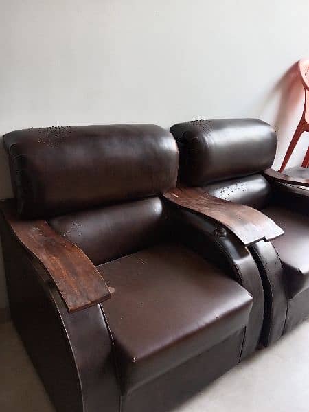 five seater leather sofa set 8