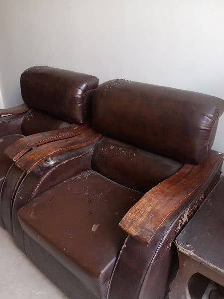 five seater leather sofa set 9