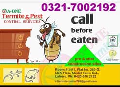 Pest/deemak control/fumigation services/bed bug/Termite/cockroch 0