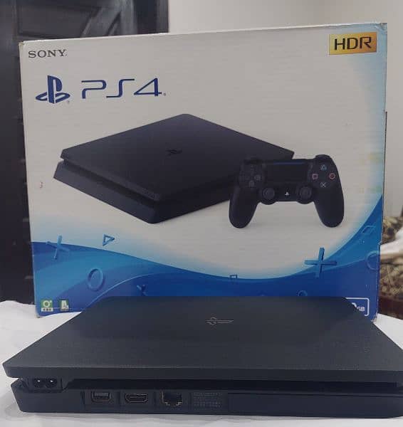 PS4 Slim 500GB (Jet Black) 4