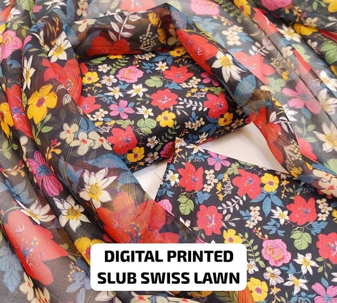 Swiss Slub lawn Collection 1