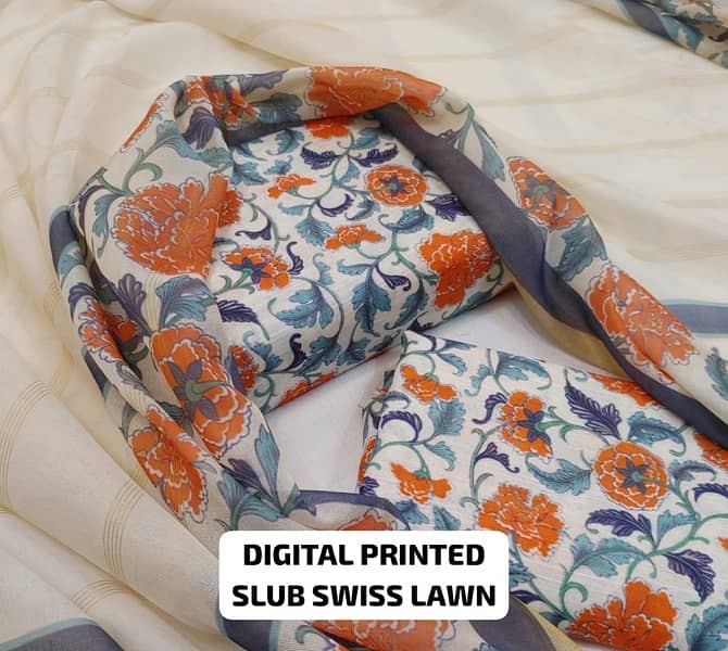 Swiss Slub lawn Collection 6