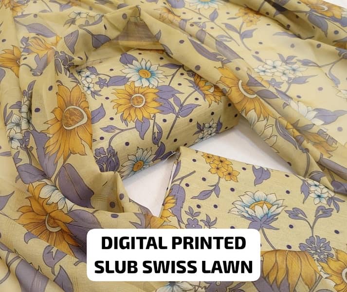 Swiss Slub lawn Collection 7