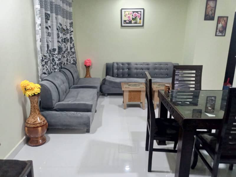 E11 daily basis furnished flat available for rent 4