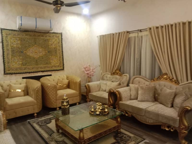 Gulberg flat two bedrooms fully furnish for rent VIP environment same like 5 star hotel 5
