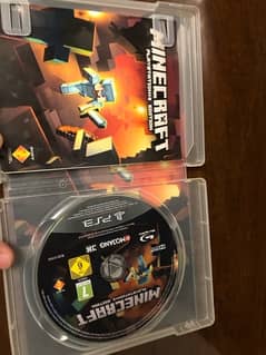 Minecraft CD for PS3