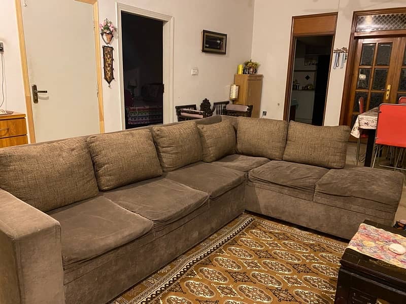 L-shaped sofa 1