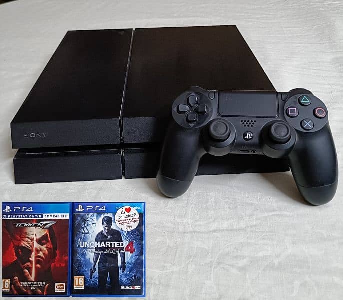 PS4 Slim 500gb (Imported) With Games 0