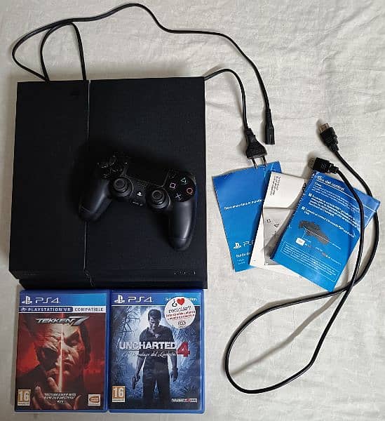PS4 Slim 500gb (Imported) With Games 1