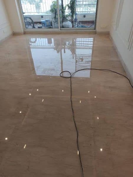 Marble Chips Tiles Floor Polish 9