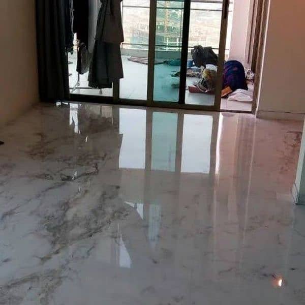 Marble Chips Tiles Floor Polish 10