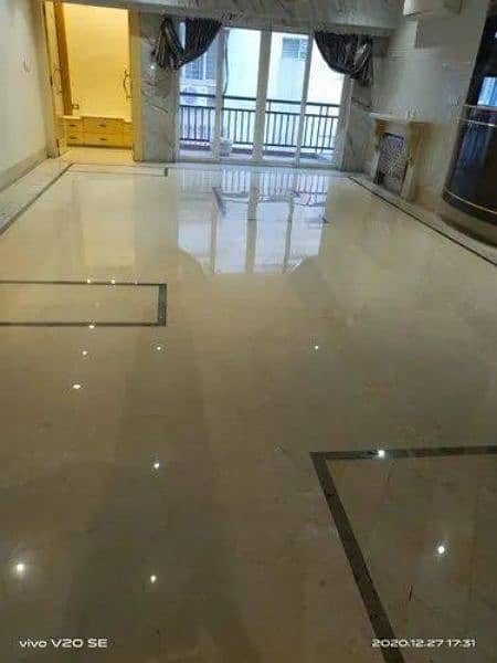 Marble Chips Tiles Floor Polish 11