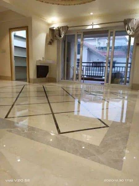 Marble Chips Tiles Floor Polish 13