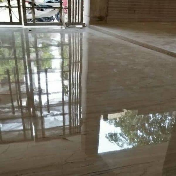 Marble Chips Tiles Floor Polish 17