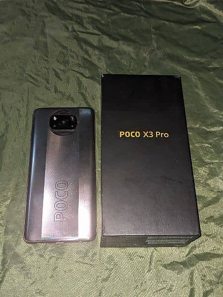 Poco x3 pro 8 256 full box pta approved exchange possible with ipad 1